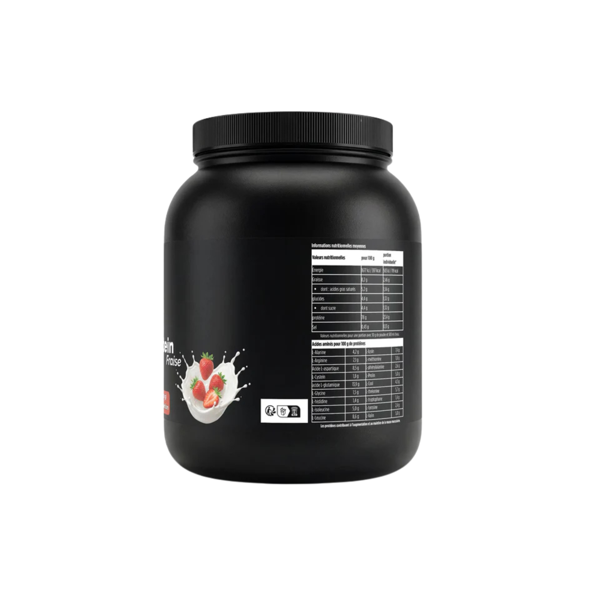 Prime Premium Whey Fraise - 1.000g